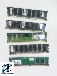 Lot of 256MB DDR 184-Pin Desktop RAM Modules – Mixed Brands