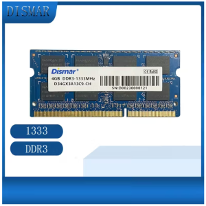 [High-Speed RAM] Dismar 4GB DDR3 RAM 1333MHz | High-Speed, Durable & Reliable Upgrade for Desktop Notebooks & Laptops - 10600 1.5V 240Pin SODIMM