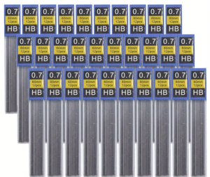 0.7 Art Drawing Automatic Pencil Set Essential for Painting, Sketching And Writing Lead Refills