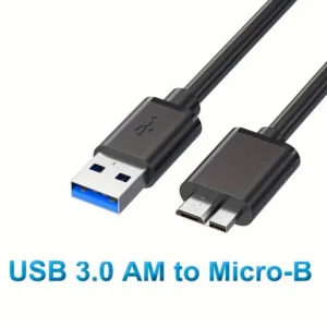 High Speed USB 3.0 Cable Type A Male To USB 3.0 Micro B Male Adapter Cable Converter For External Hard Drive Disk HDD