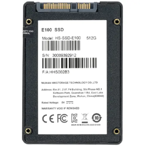 HIKSEMI HS-SSD-E100-512G CITY E100 512GB 2.5" SATA 3.0 Solid State Drive