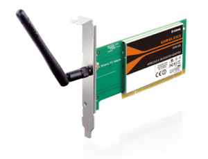D-Link DWA-525EU Wireless N 150 PCI Adapter