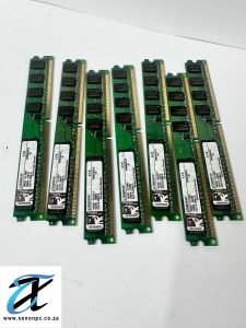 Low profile Kingston 1GB DDR2 800MHz PC2-6400 240-Pin Desktop RAM KVR800D2N5/1G CL5