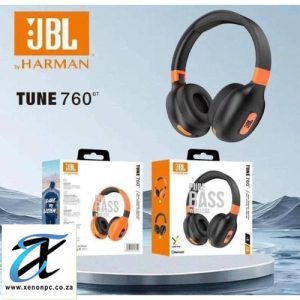 JBL Tune 760BT Wireless Over-Ear NC Headphones, Powerful Pure Bass Sound, ANC + Ambient Aware, 50H Battery, Hands-Free Call, Voice Assistant, Fast Pair