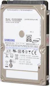 Samsung 320GB 2.5" SATA Laptop Hard Drive 5400RPM 8MB Cache Internal HDD