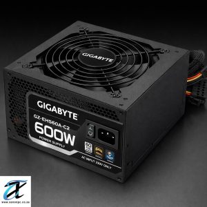 Gigabyte GZ-EHS60A-C2 600W PSU ATX Power Supply Dual 12V Rails 120mm Fan