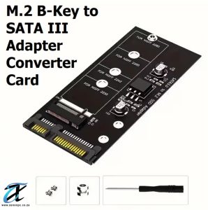 M.2 NGFF B-Key SATA SSD to SATA III Adapter Converter Card 6Gbps (Not NVMe)