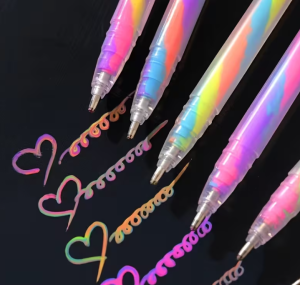 Colorful Gel Pens | 1.2mm Vibrant Spiral Ink