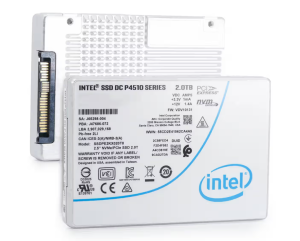 Intel DC P4510 2TB NVMe U.2 SSD (SSDPE2KX020T8) – Enterprise Server Storage, High Performance PCIe SSD