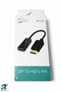 DisplayPort to HDMI Adapter Cable (DP to HDTV) – Full HD 1080p Converter | Compatible with PC, Laptop, Monitor & TV