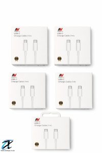 AW USB-C to USB-C Charging Cable 1m | Fast Charging Type-C Cable | Data Sync & Power Cable for Android & USB-C Devices (1 Year Guaranty)