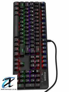 DIXON RGB Gaming Keyboard Wired USB Full Size LED Backlit Keyboard for PC Laptop