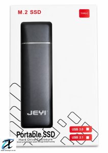 JEYI M.2 NVMe SATA SSD Enclosure USB Type-C Portable SSD Case