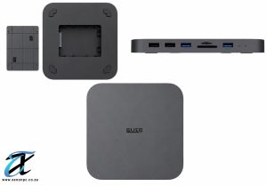 Elite Mini USB-C Docking Station Multiport Hub with SD Card Reader & HDD/SSD Storage Support