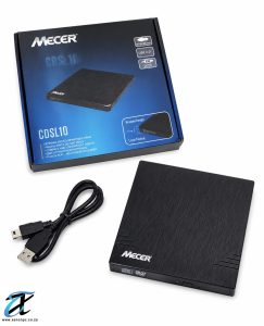 Mecer CDSL10 External USB DVD Writer Slim Portable Optical Drive