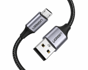 UGREEN USB-A to Micro USB Fast Charging Cable | Braided Data Sync & Charging Cable
