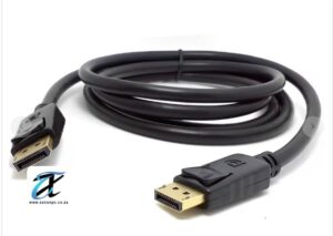 DisplayPort to DisplayPort Cable | DP Male to DP Male 4K UHD Display Cable for Monitors, PCs & Projectors