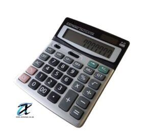 CTTTZEN SDC-3314 14-Digit Dual Power Desktop Calculator | Solar & Battery Office Calculator