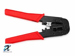 RJ45 RJ11 Network Crimping Tool | Ethernet & Telephone Cable Crimper | Modular Plug Crimp Tool