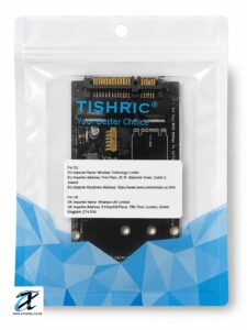 TISHRIC M.2 NVMe & SATA SSD to 2.5" SATA III Adapter Converter Card | NGFF M-Key/B+M Key to SATA 6Gbps