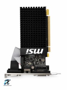MSI NVIDIA GeForce GT 710 2GB DDR3 Low Profile Graphics Card | HDMI, Dual DVI | Passive Cooling