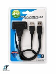 USB 3.0 to SATA Adapter Cable with 2.5" HDD/SSD Enclosure | Supports Up to 4TB | Plug & Play