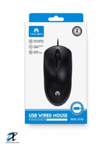 Mikuso MOS-371U USB Wired Optical Mouse | 1200 DPI | Plug & Play | Business & Home Office