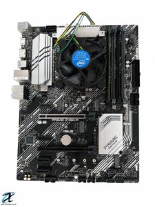 ASUS Prime Z490-P ATX Motherboard Bundle | Intel Core i3-10100 CPU & Intel Stock Cooler | LGA1200