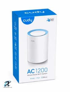 Cudy M1200 AC1200 Whole Home Mesh Wi-Fi System | Dual-Band Gigabit Router | 1-Pack | Brand New