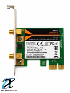 D-Link DWA-548 Wireless N300 PCIe WiFi Adapter – 300Mbps Desktop Network Card