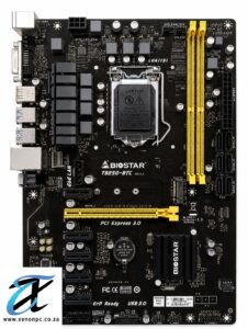 Brand New Biostar TB250-BTC Ver. 6.0 LGA1151 B250 DDR4 Motherboard