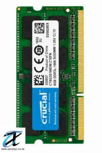 Crucial 8GB DDR3L 1866MHz Laptop RAM | 204-Pin SO-DIMM 1.35V
