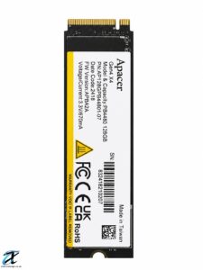 Apacer PB4480 128GB M.2 NVMe PCIe Gen4 x4 SSD 2280 Internal Solid State Drive for Laptop & Desktop