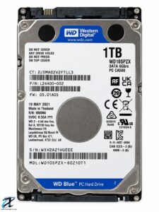 WD Blue 1TB 2.5" SATA HDD – WD10SPZX 5400RPM 128MB Cache