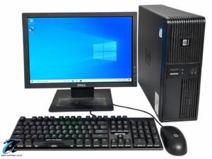 HP rp5700 Desktop PC Pentium Dual Core E2160 2GB RAM 320GB HDD Windows 10