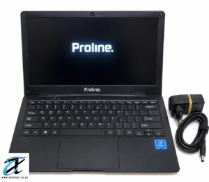 Proline V1165C4 12.5" Laptop Intel Celeron N4020 4GB RAM 466GB HDD Windows 10 Pro – Faulty Screen, N,B on the keyboard not working