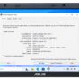 ASUS Laptop Display with DirectX Diagnostic Tool