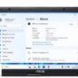 ASUS Laptop Showing Windows 11 Settings