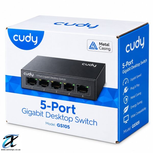 Cudy GS105 Gigabit Switch Packaging Cudy GS105 Gigabit Switch Packaging