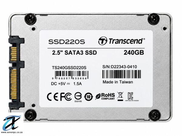 Transcend SSD220S 240GB Product Photo Transcend SSD220S 240GB Product Photo