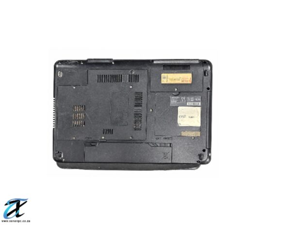 Worn Fujitsu Lifebook Laptop Underside Worn Fujitsu Lifebook Laptop Underside